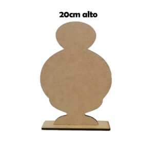 Exhibidor MDF Natural - Modelo E1