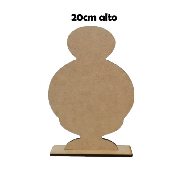 Exhibidor MDF Natural - Modelo E1