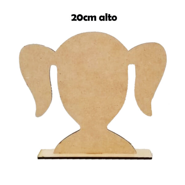 Exhibidor MDF Natural - Modelo E2