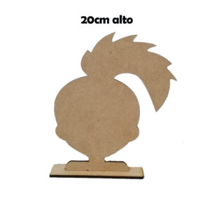 Exhibidor MDF Natural - Modelo E3