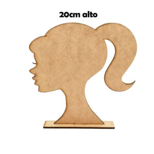 Exhibidor MDF Natural - Modelo E4